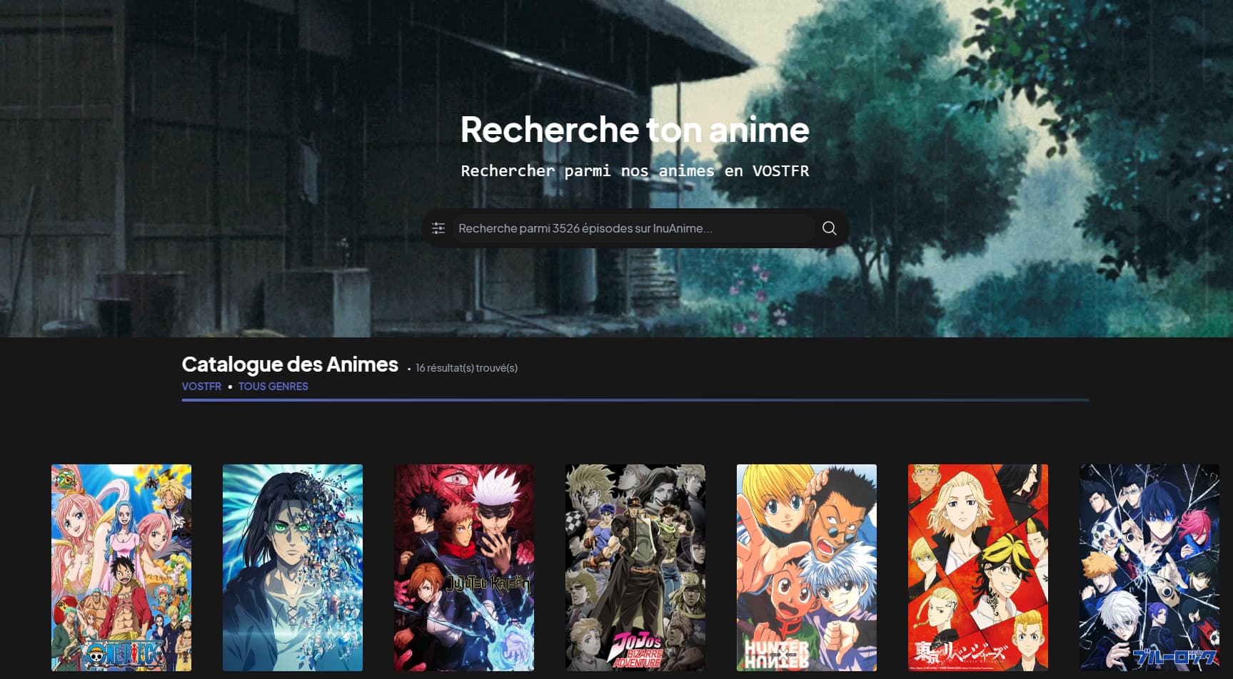 InuAnime project preview