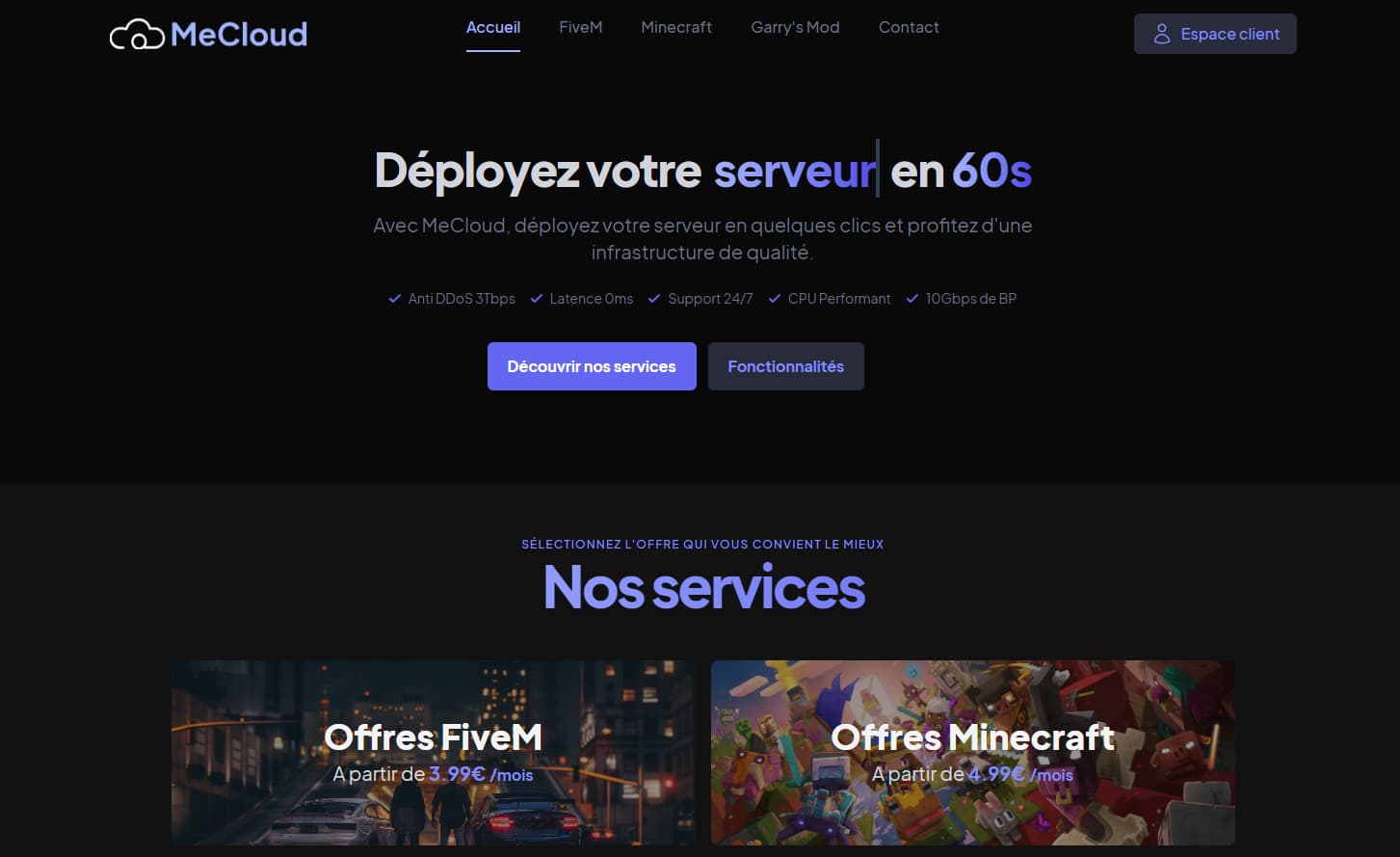 MeCloud project preview